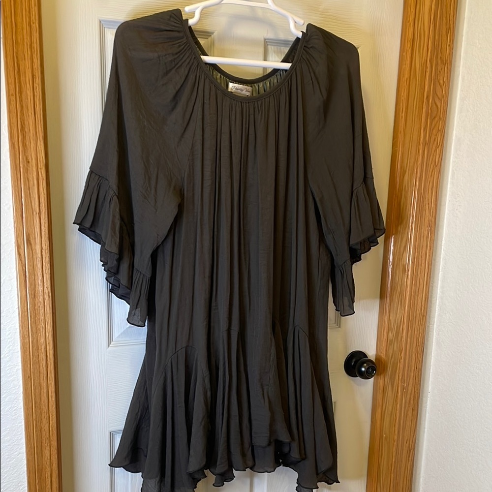 Paisley Vine Metallic Dress